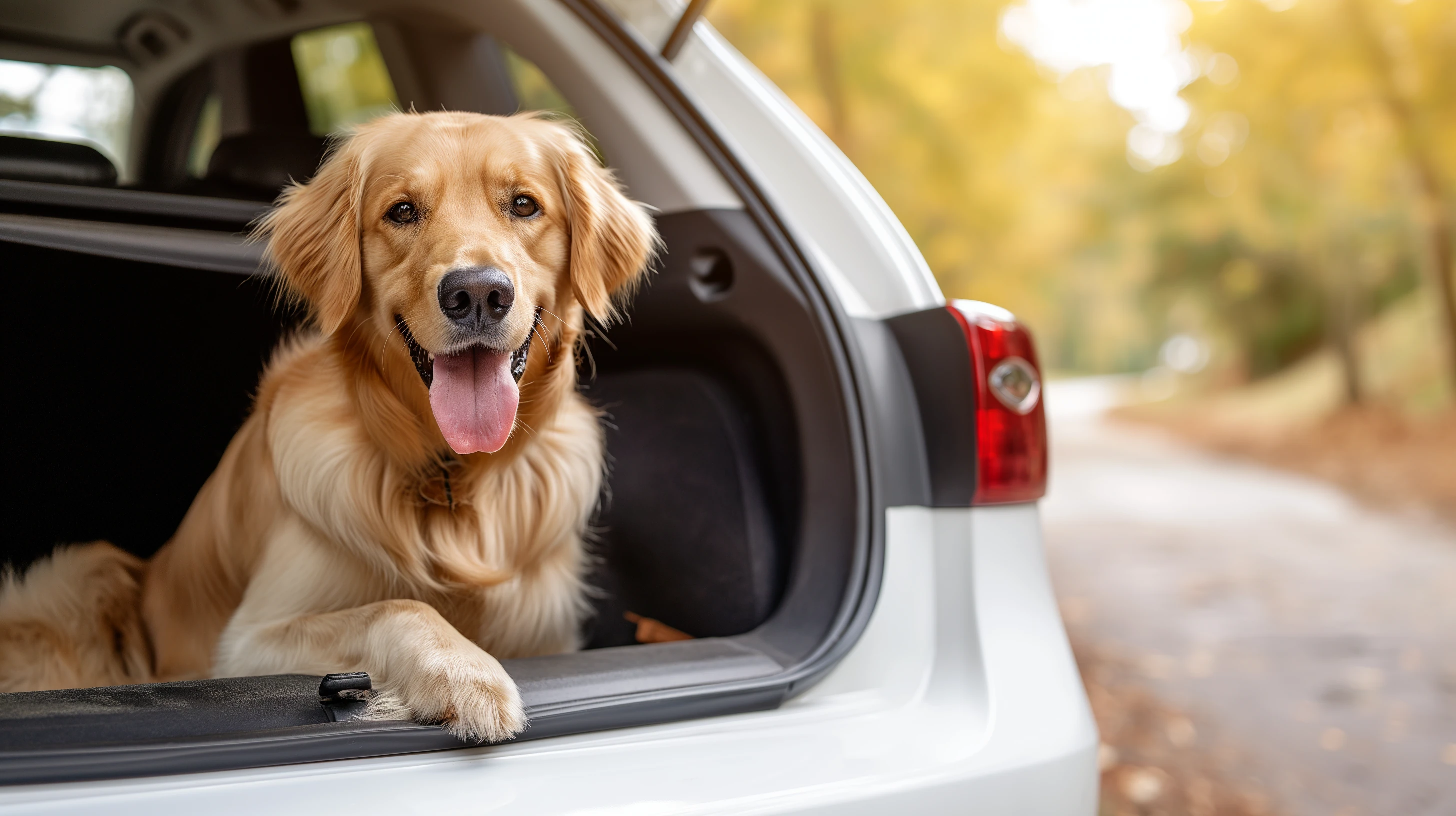 Dog in Pet Taxi