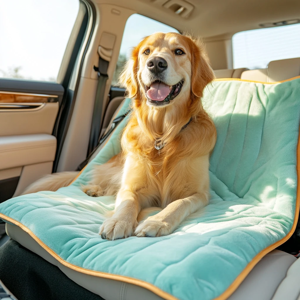 Dog in Pet Taxi