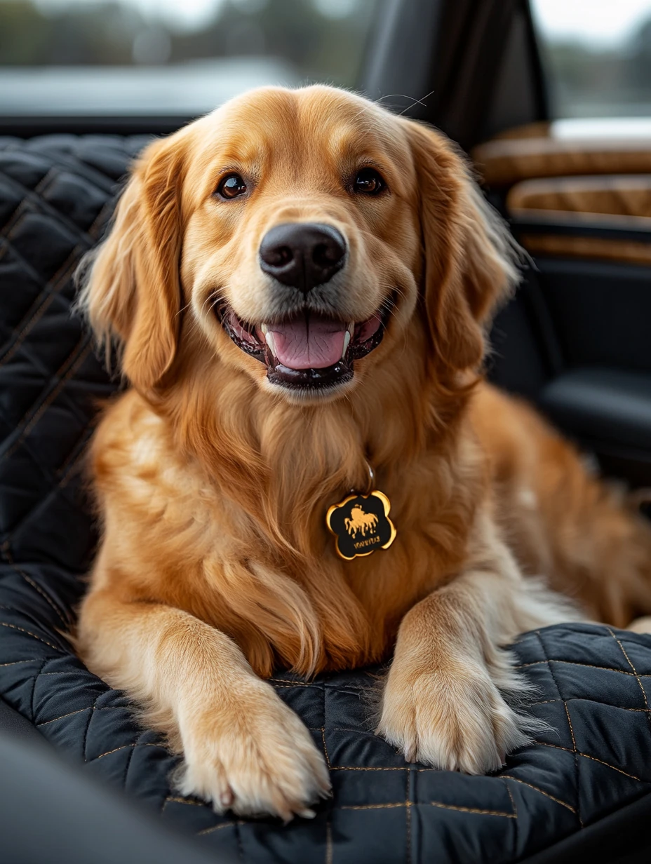 Dog in Pet Taxi