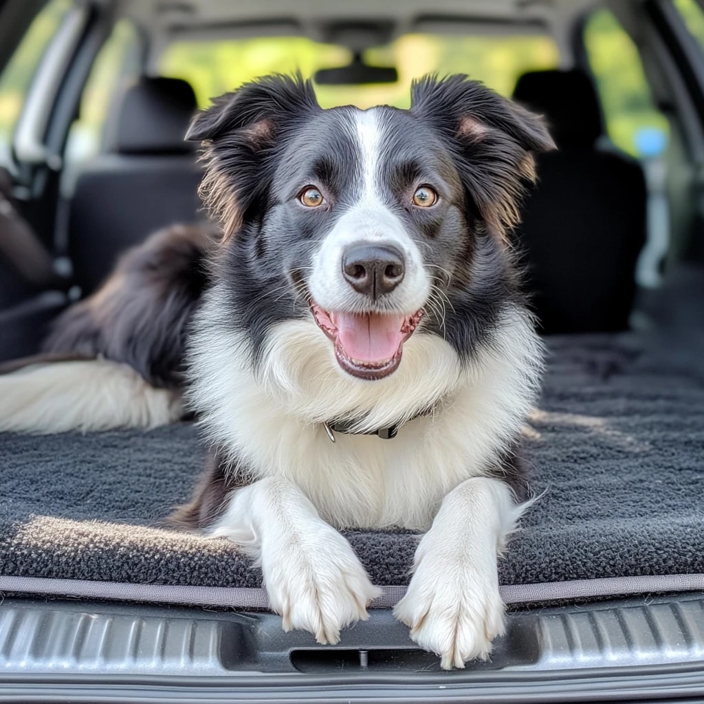 Dog in Pet Taxi