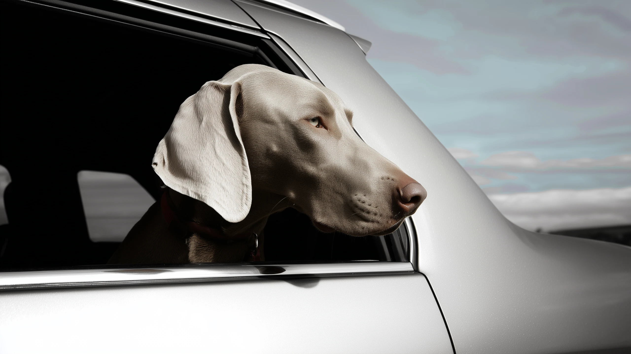 dog in pet taxi
