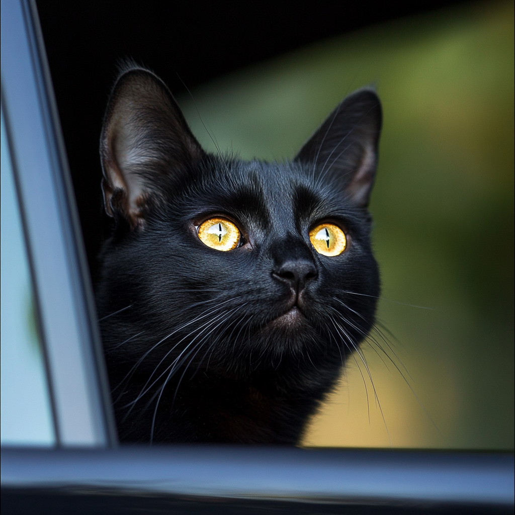 Cat in Pet Taxi