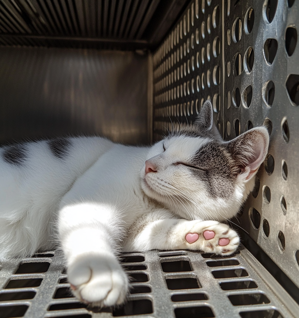 Cat in Pet Taxi