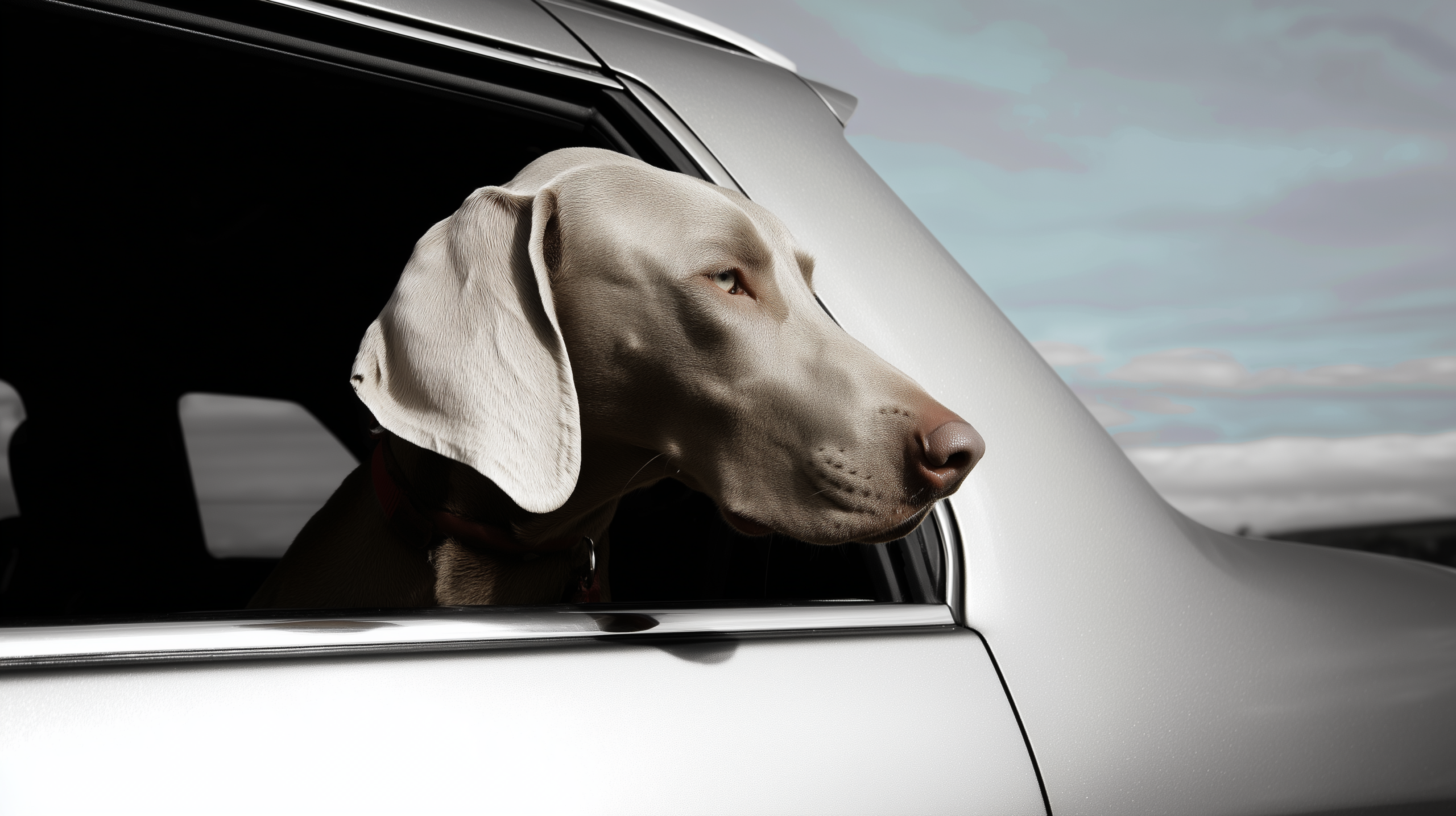 dog in pet taxi